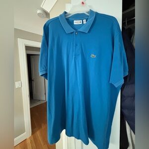 Lacoste Men's Teal Polo Shirt 4XL